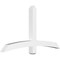 Ekena Millwork Bellingham Architectural Grade PVC Gable Bracket, 60"W x 32 1/2"H x 4"D x 4"F, 13/12 Pitch GBP060X33X0404BEL00 - alternate 1